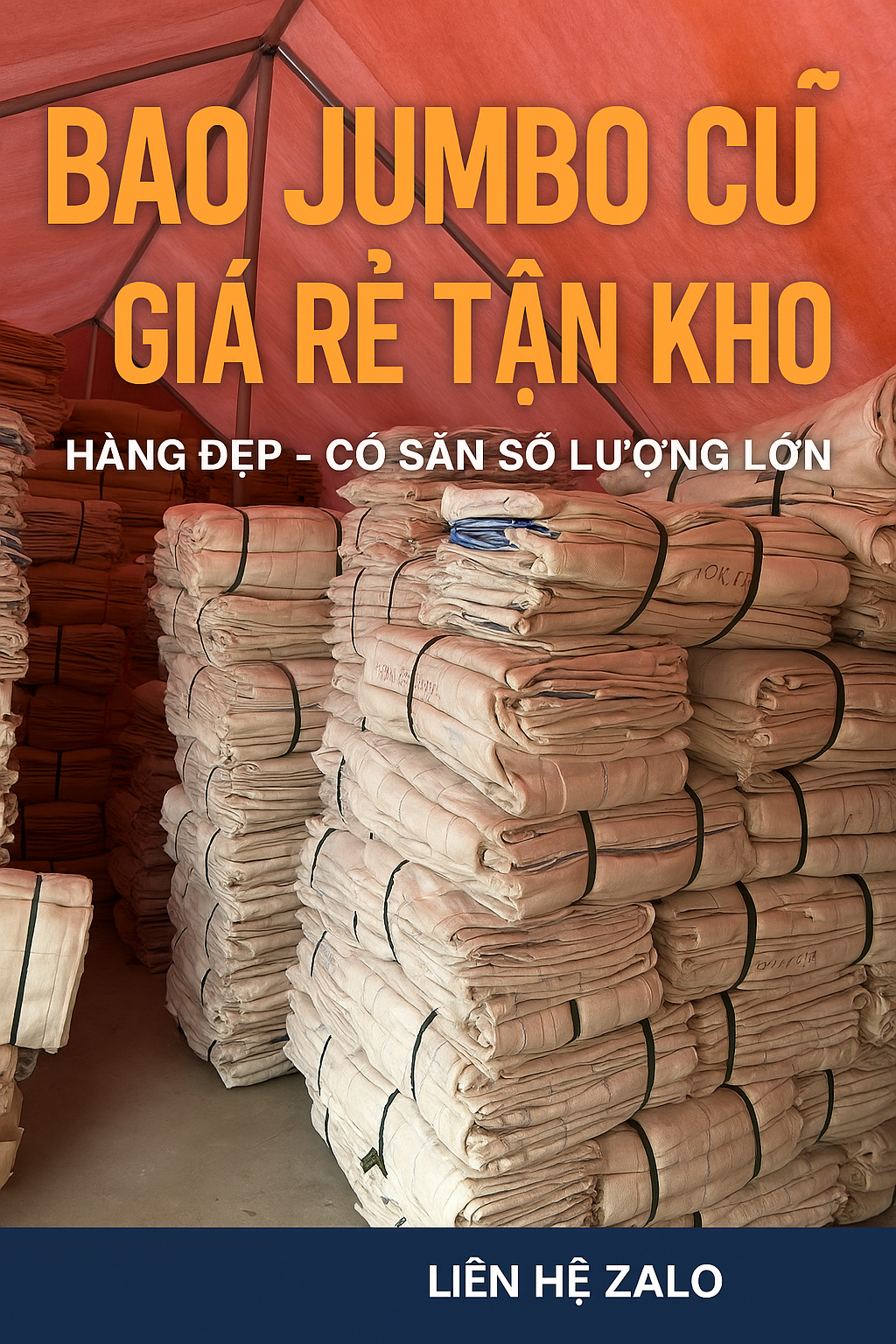 Bao Jumbo Cũ Giá Rẻ
