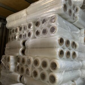 Màng chít PE quấn pallet hàng hóa kho xưởng